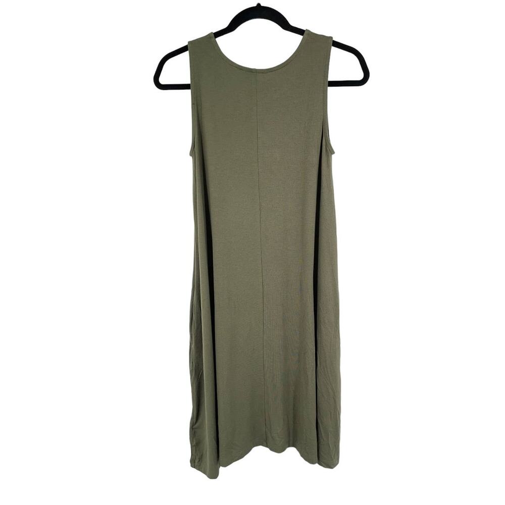 Caslon dress sleeveless swing olive size X-Small XS - Picture 4 of 4